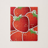 Puzzle Fraises funky (Vertical)