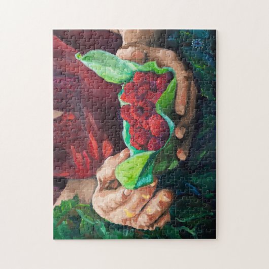 Puzzle Framboise (Vertical)