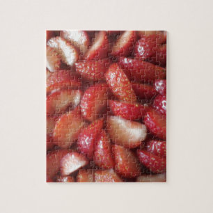Puzzle Framboises, Snack de nourriture saine, Fruits roug