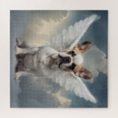 Puzzle Français Bulldog Angel (Horizontal)