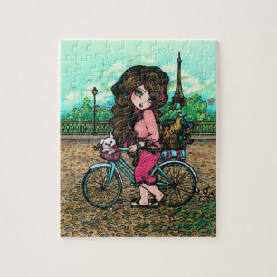 Puzzle français Hannah Lynn d'art de Tour Eiffel