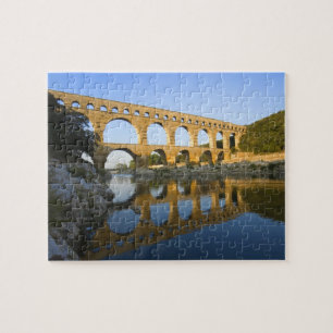 Puzzle France, Avignon. L'aqueduc romain Pont du Gard