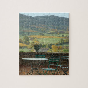 Puzzle France, Bourgogne, région du Maconnais, Château de