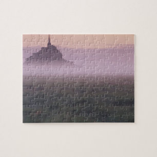 Puzzle FRANCE, Normandie Mont St. Michel. Brume matinale