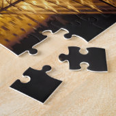 Puzzle France, Paris, musée du Louvre de nuit. (Côté)