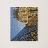 Puzzle France, Paris, Musée du Louvre et la Pyramide, (Vertical)