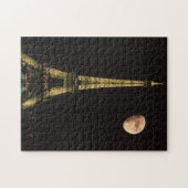 Puzzle France, Paris. Tour Eiffel la nuit (Horizontal)