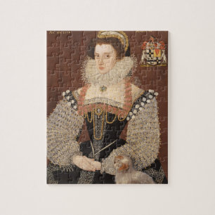 Puzzle Frances Clinton, Madame Chandos (1552-1623) 1579