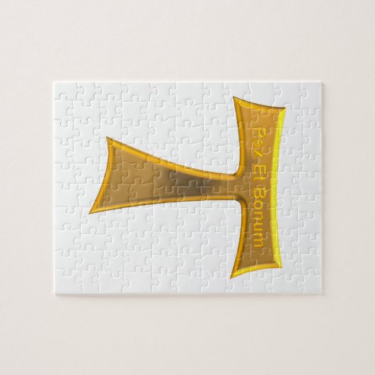 Puzzle Franciscan Tau (Horizontal)