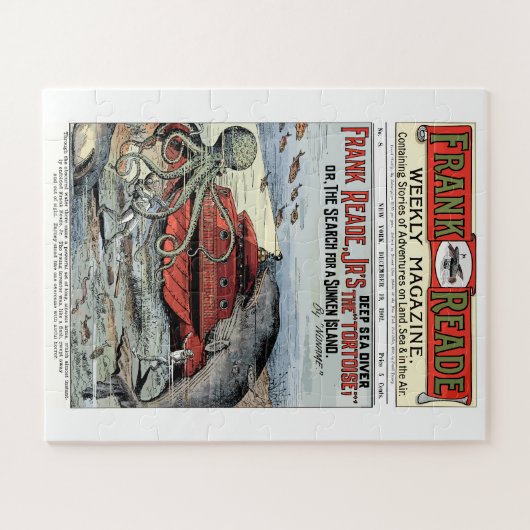 Puzzle Frank Read Jr Futurist Sci-Fi, numéro 1-8, 1902 (Horizontal)
