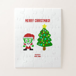 Puzzle FrankenCheese de Noël 27,9 cm x 35,5 cm