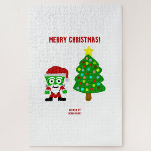 Puzzle FrankenCheese de Noël 50,8 cm x 76,2 cm