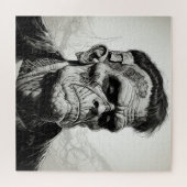 Puzzle Frankenstein Monster Line (Horizontal)