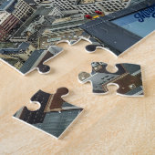 Puzzle "Frankfurt desde el cielo - Trama urbana" (Côté)