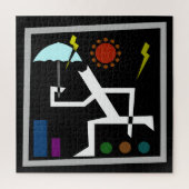 Puzzle  frantique Abstrait (Vertical)