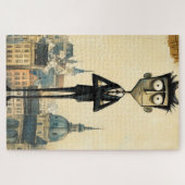 Puzzle Franz Kafka Prague République tchèque (Horizontal)