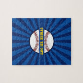 Puzzle Frappe De Baseball "Em Out (Horizontal)