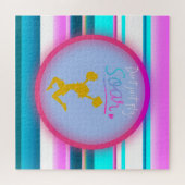 Puzzle Frappe "Ne vous contentez pas de voler, de sauter" (Horizontal)