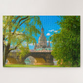Puzzle Frauenkirche Dresde Allemagne. (Horizontal)