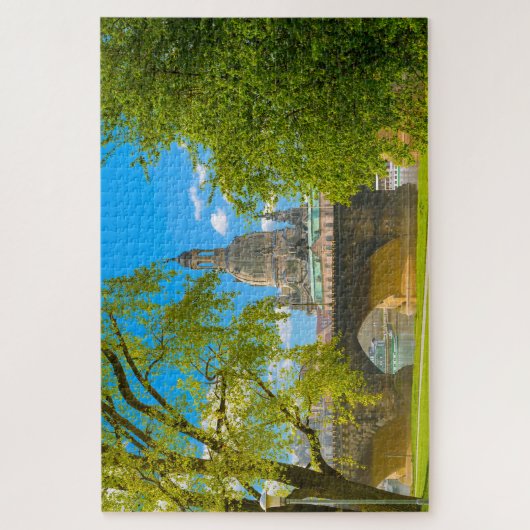 Puzzle Frauenkirche Dresden Allemagne. (Vertical)