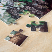 Puzzle Frédéric Bazille - Jeune femme aux pivoines (Côté)