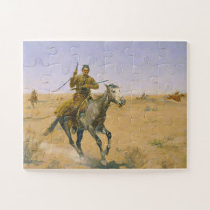 Puzzle Frédéric Remington La Fuite 1895