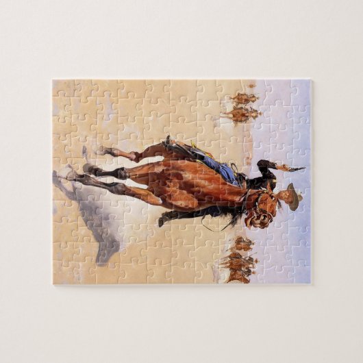 Puzzle Frederic Remington Le Cavalier (Horizontal)