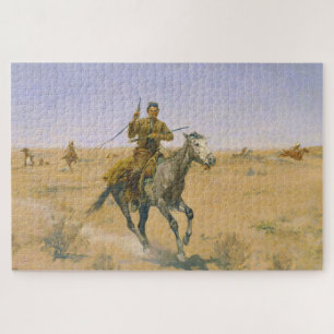 Puzzle Frederic Remington Le Vol 1895