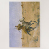 Puzzle Frederic Remington Le Vol 1895 (Vertical)