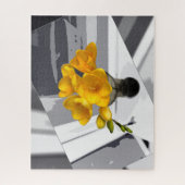 Puzzle Freesia jaune (Vertical)
