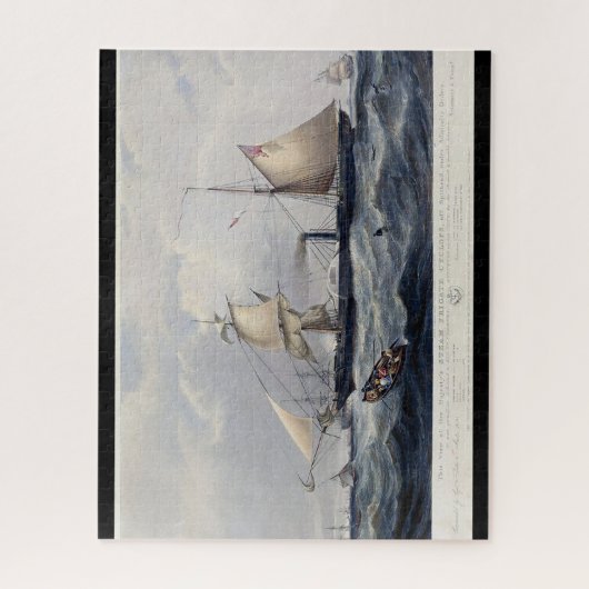 Puzzle Frégate Cyclope HMS 1839 (Vertical)