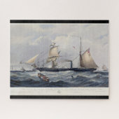 Puzzle Frégate Cyclope HMS 1839 (Horizontal)