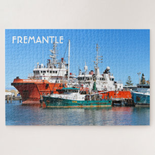 Puzzle Fremantle : Bateau de ravitaillement et bateau de