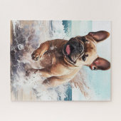Puzzle French Bulldog Cadeau (Horizontal)