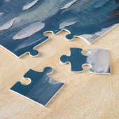 Puzzle French Bulldog Christmas Boat Holiday (Côté)