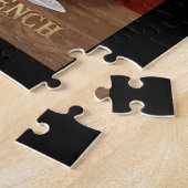 Puzzle French Bulldog Coffee Company Canvas (Côté)