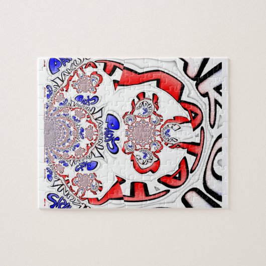 Puzzle French Twist Hakuna Matata : Unique Mélange Cultur (Horizontal)