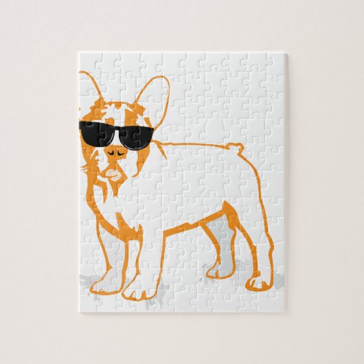 Puzzle Frenchie Howlelu (Vertical)
