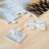 Puzzle Frenchie With Snowman Christmas (Côté)