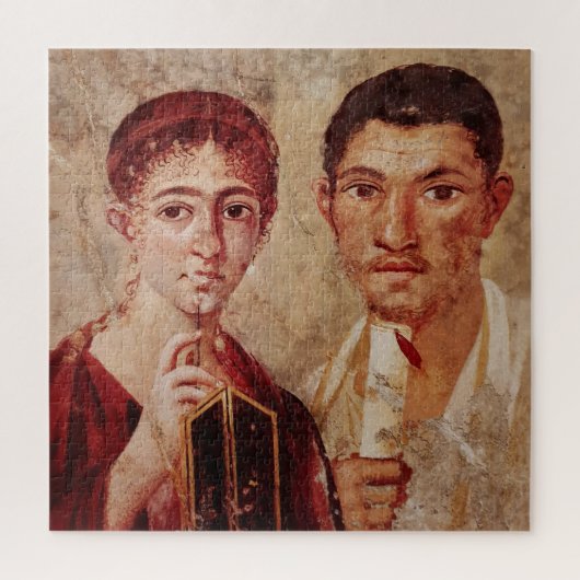 Puzzle Fresco de Baker Terrentius Neo et sa femme (Vertical)