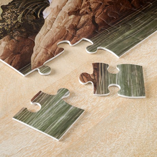 PUZZLE "FRESCO WATERFALL" JIGSAW PUZZLE– LANDSCAPE SERIES (Côté)