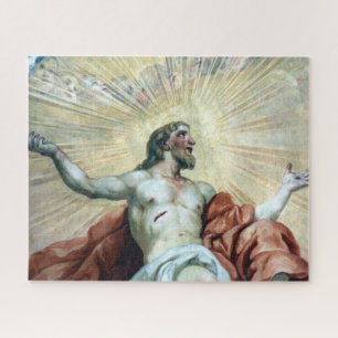 Puzzle fresque de jésus