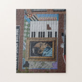 Puzzle Fresque murale de Duke Ellington, monument embléma (Vertical)