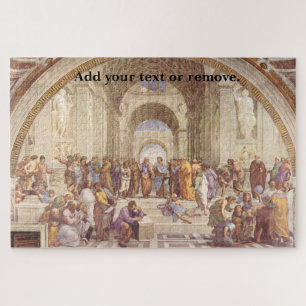 Puzzle Fresque Renaissance "École d'Athènes" de Raphael,