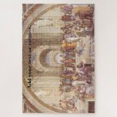 Puzzle Fresque Renaissance "École d'Athènes" de Raphael, (Vertical)