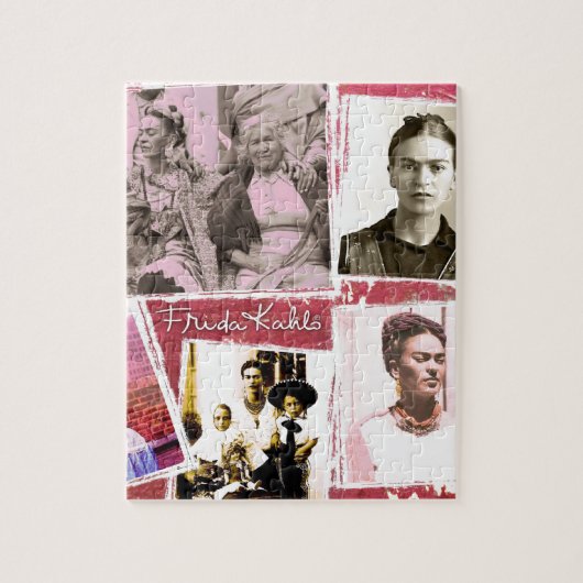 Puzzle Frida Kahlo Photo Montage (Vertical)