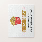 Puzzle Fries de France amusantes (Vertical)