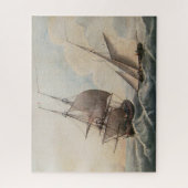 Puzzle Frigate dans une houle 17ème siècle (Vertical)