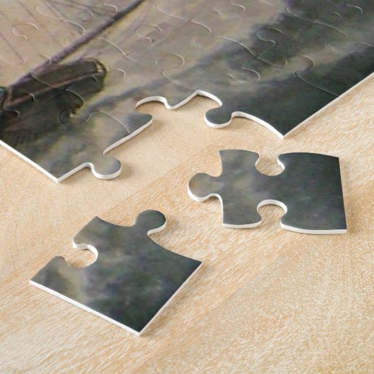 Puzzle Frigate dans une houle 17ème siècle (Côté)