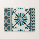 Puzzle Frise Indigo II non embellie (Horizontal)